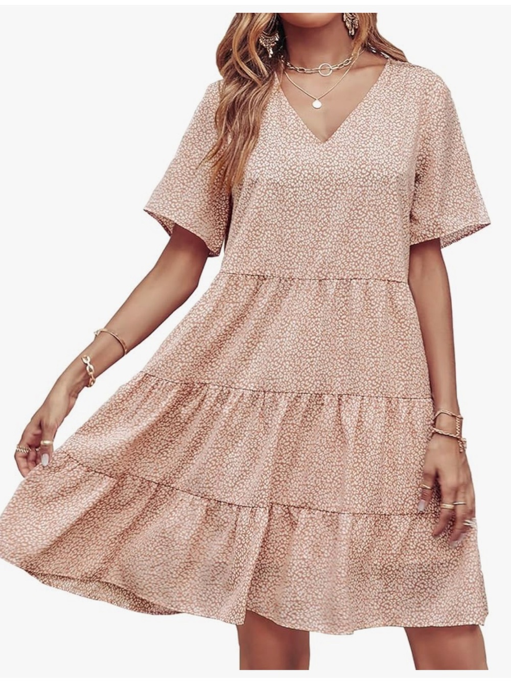 BTFBM Women’s Babydoll Dress